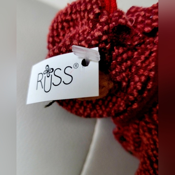 RUSS Alpine Teddies Brown Bear Girl Plush Realistic Wool Stuffed Animal Toy 6 " - Picture 5 of 15